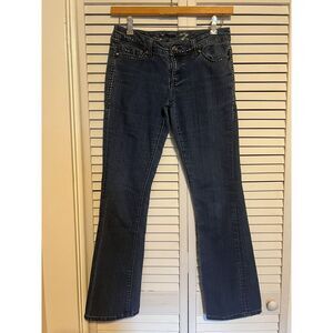SEVEN7 Women's‎ Size 28 Waist Jeans Embroidered Low Rise Embellished Pants